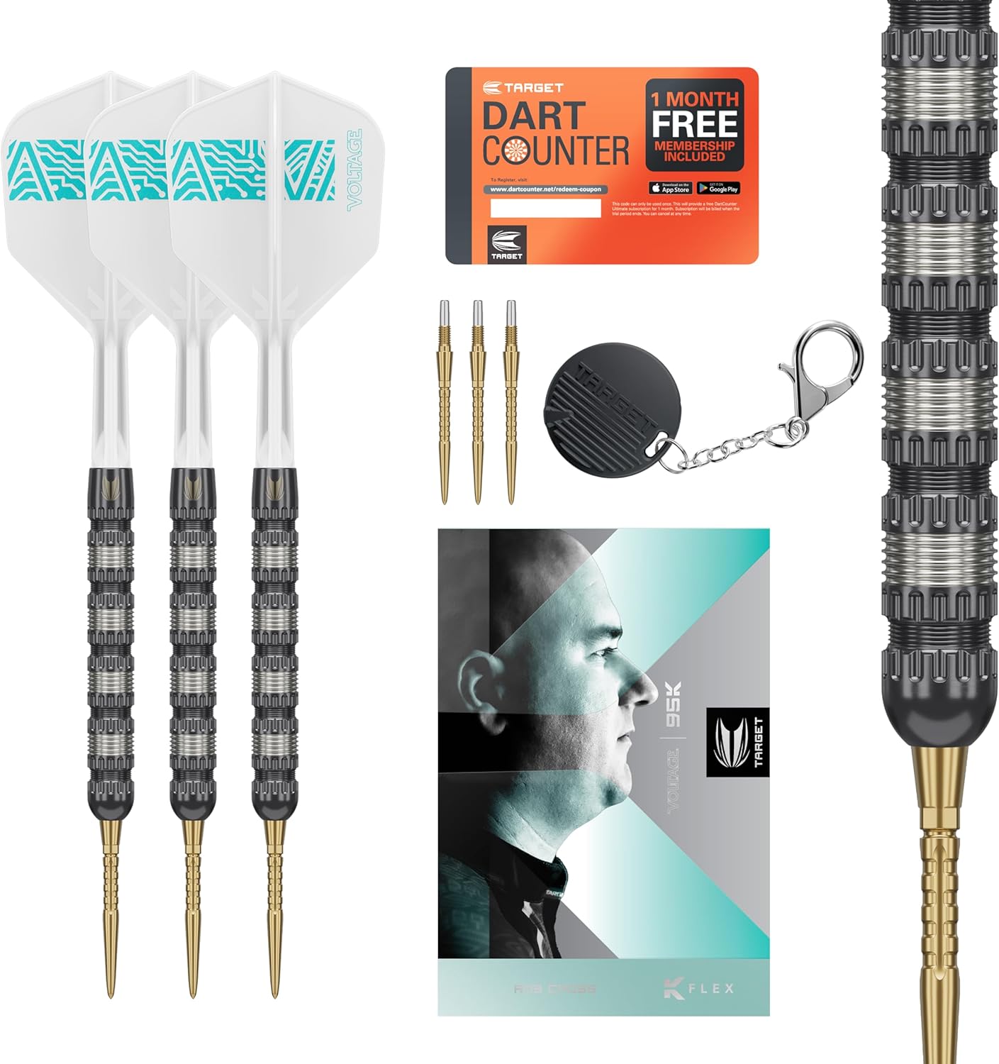 Target Rob Cross 95K Voltage 25g, avis signature tungstène