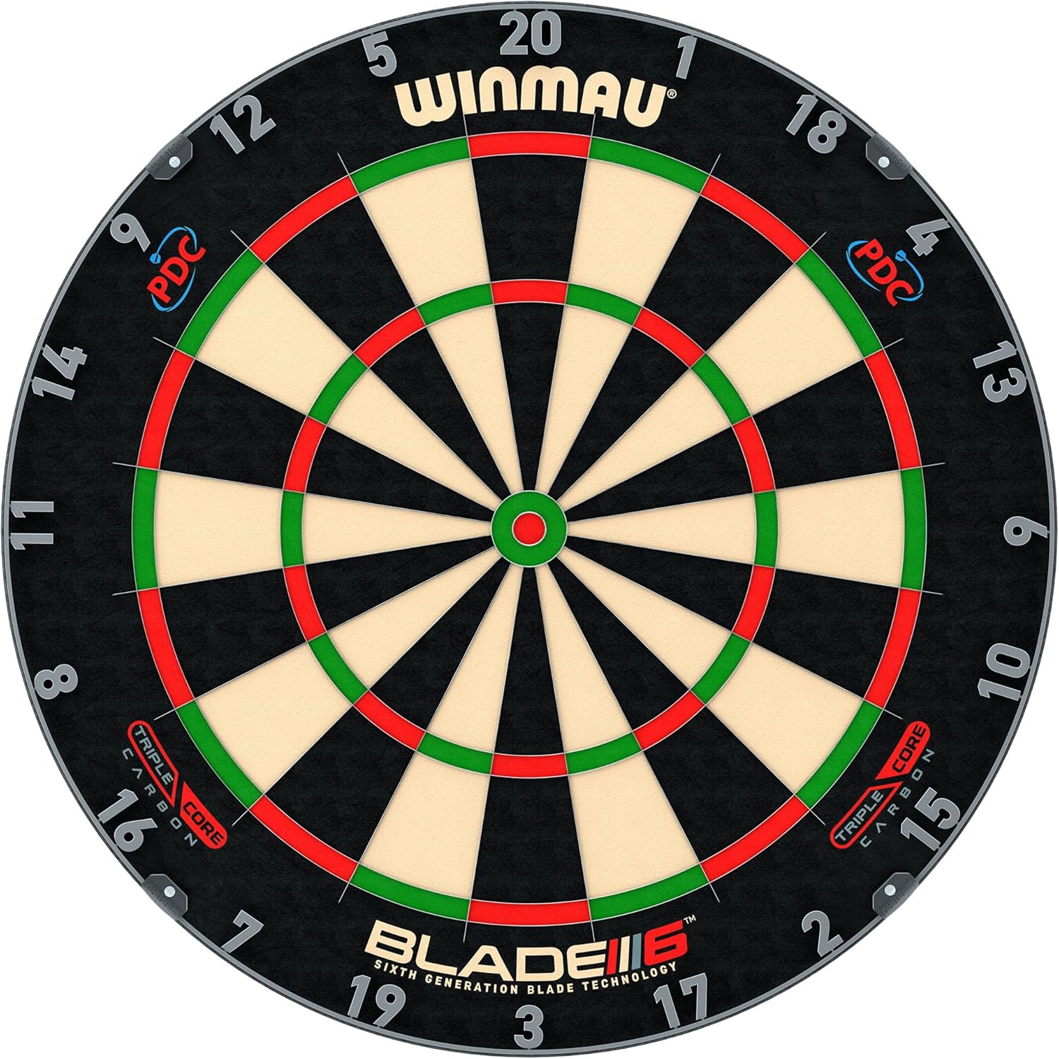 Winmau Blade 6 Triple Core, test cible officielle PDC