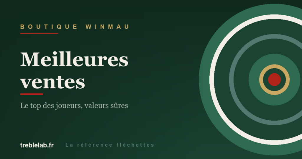 Meilleures ventes Winmau : cibles, fléchettes et accessoires les plus vendus